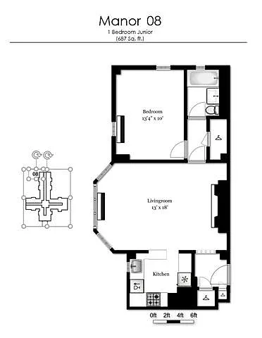 Floor plan A4P