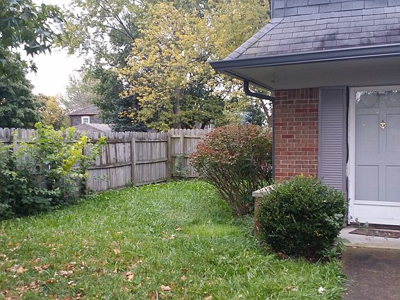 view inside privacy fence