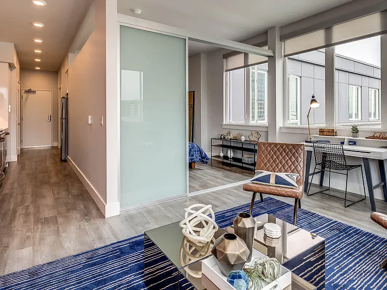 Living Room with Hard Surface Flooring