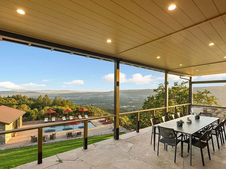 Main house rear patio