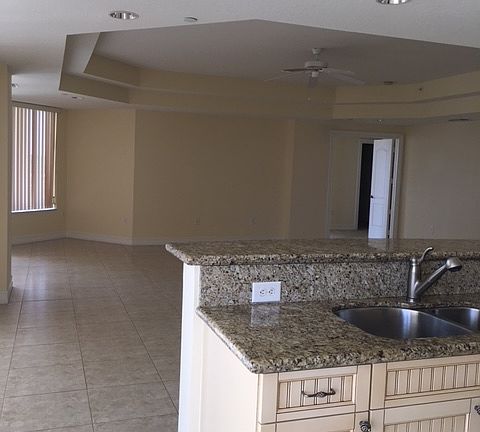 Kitchen opens to great room