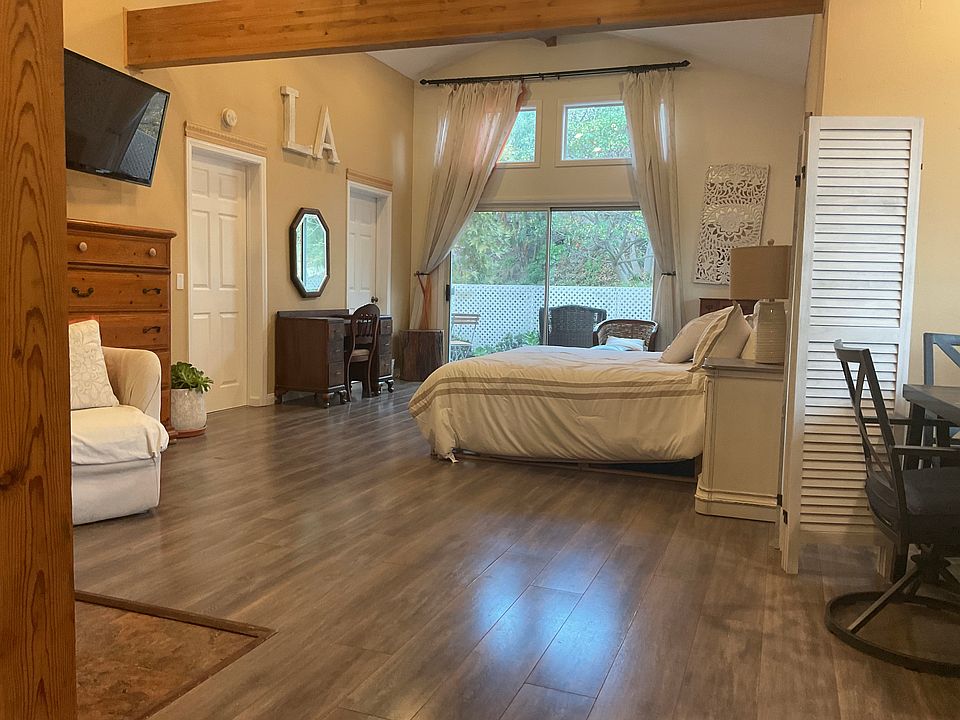 View from entrance to apartment can be used as bedroom or one big living room