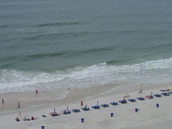 From the balcony!