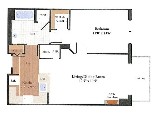 Floor plan Goodale