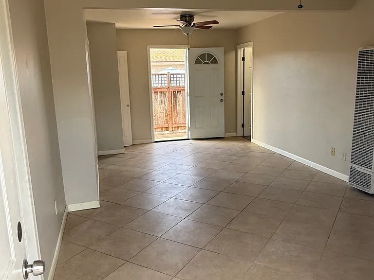 The living room