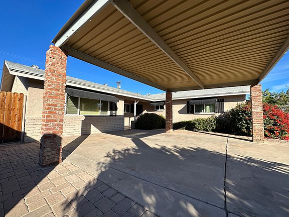 Space for outdoor patio seating