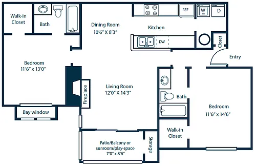 Floor plan B5