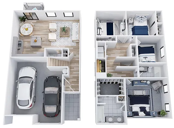 Floor plan D1A