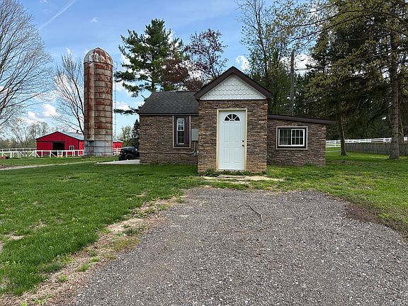 Side door and parking.