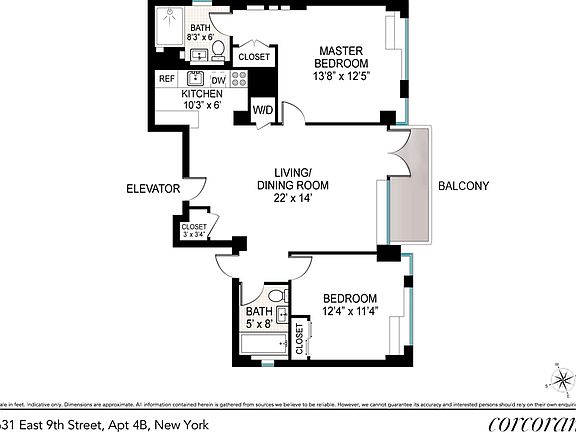 2nd image of 631 E 9th St APT 4B