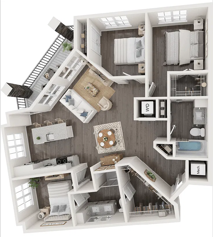 Floor plan Wintergreen