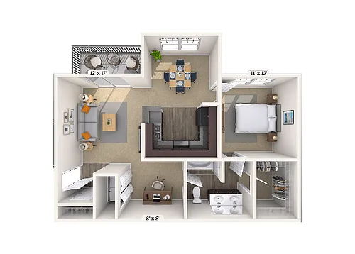Floor plan St Vincent
