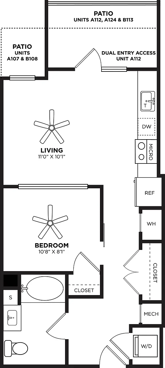 Floor plan S3 Extended