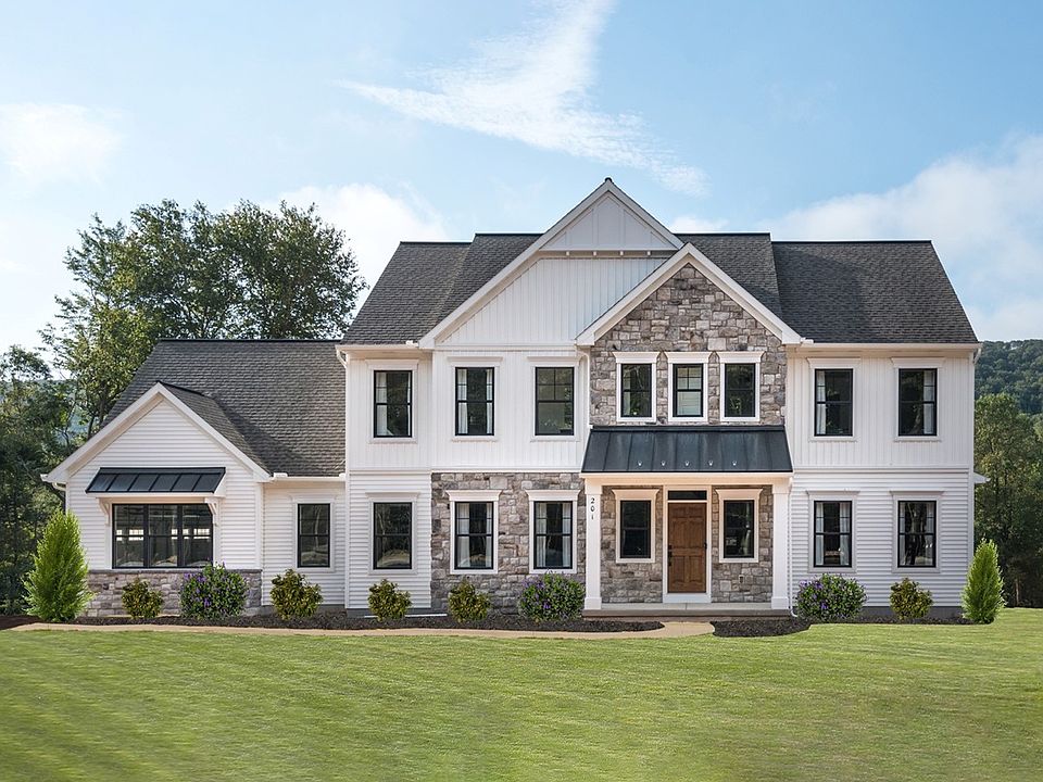 Front Elevation of a Home in Rockville Community from Garman Builders