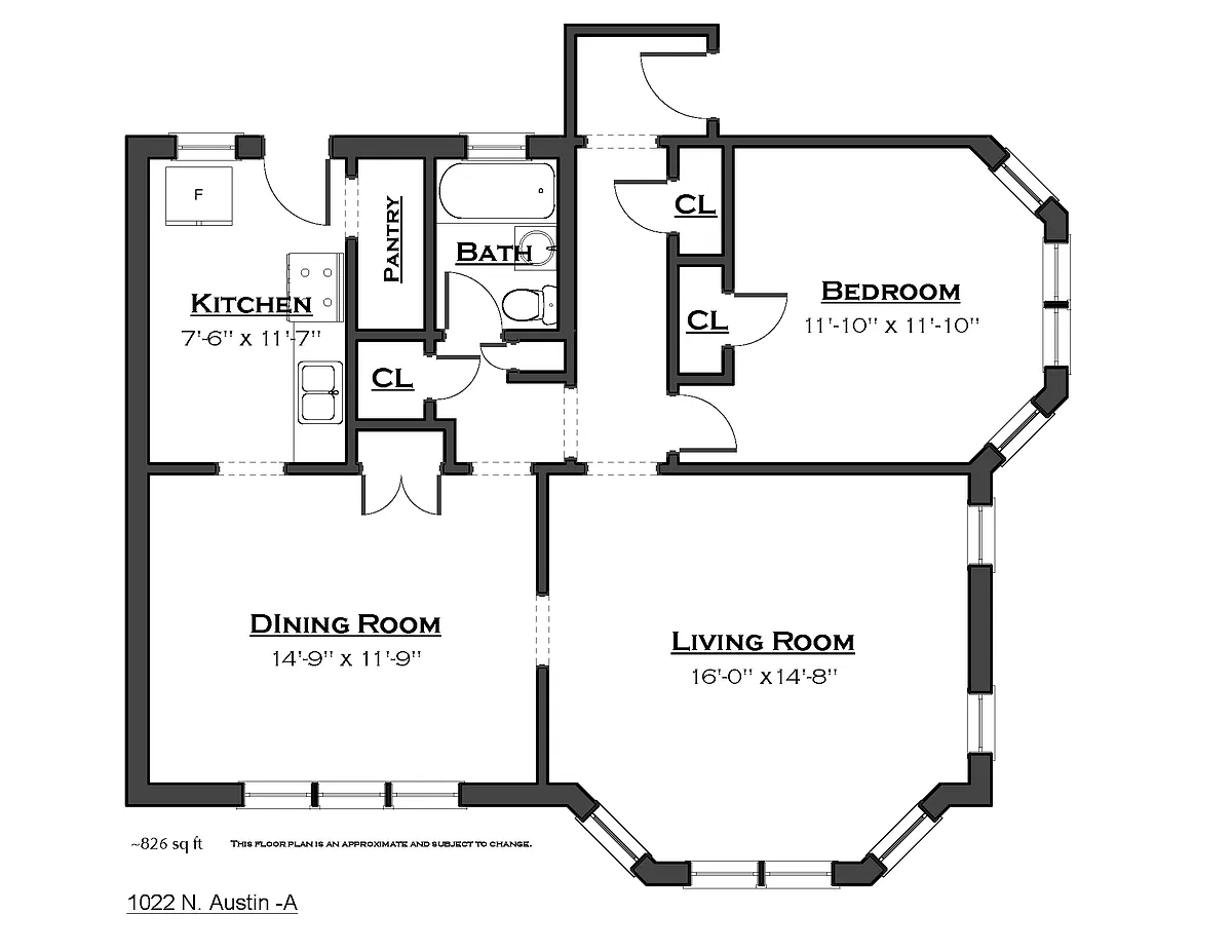Floor plan 1022-2A