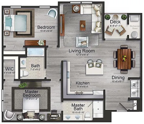 Floor plan Del Mar