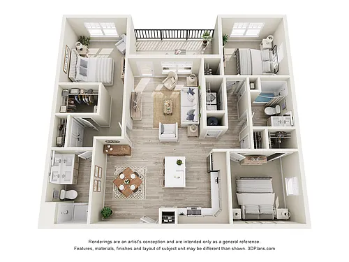 Floor plan The Cedar