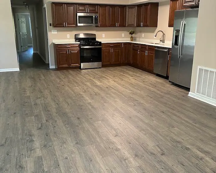 Spacious open living area