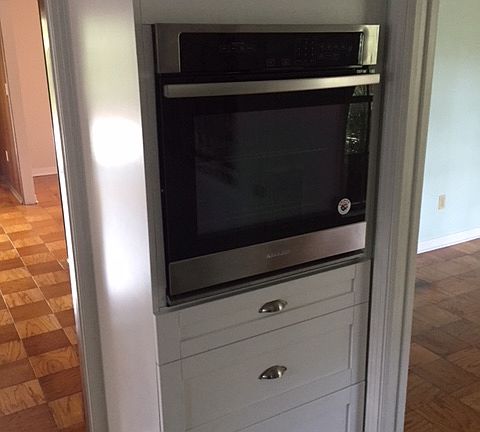 Kitchen builtin oven