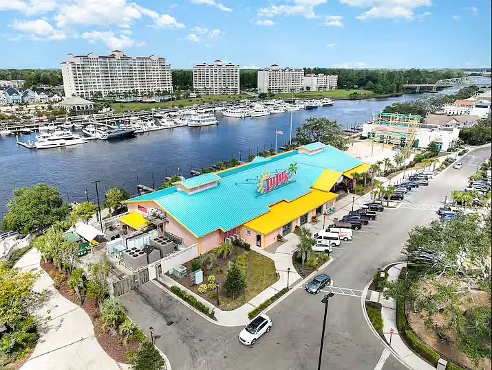 Our condo is located near the Intracoastal Waterway and Barefoot Marina. Barefoot Landing is just minutes up the street.