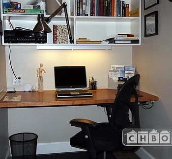 The computer alcove with WiFi