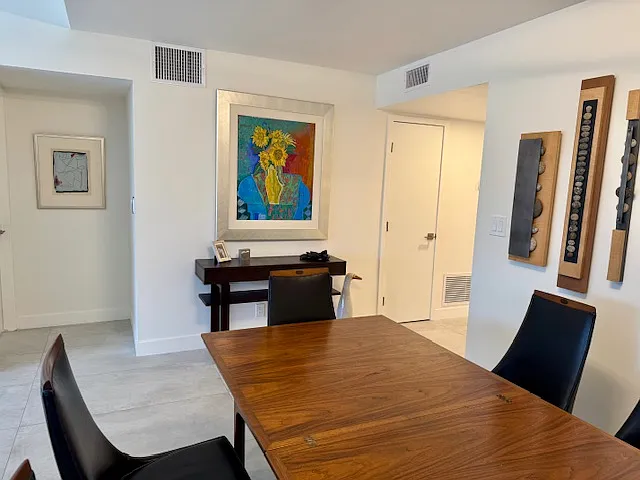 Dining area.
