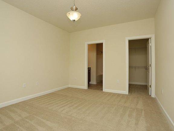 Master Bedroom with walk in closet and private bath