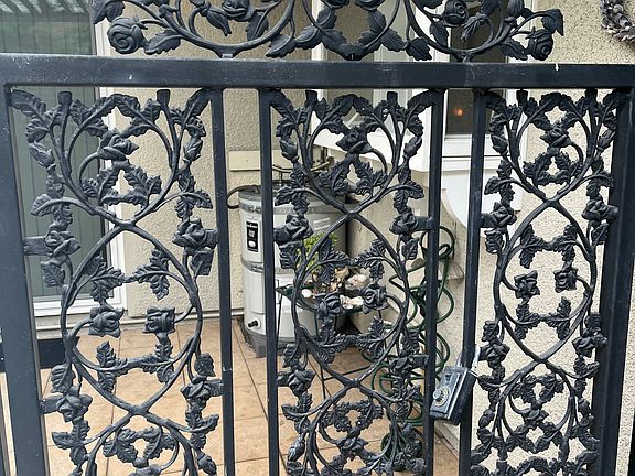 Front Patio gate