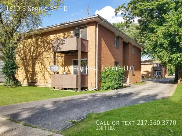 1610 S Spring St APT D, Springfield, IL 62704