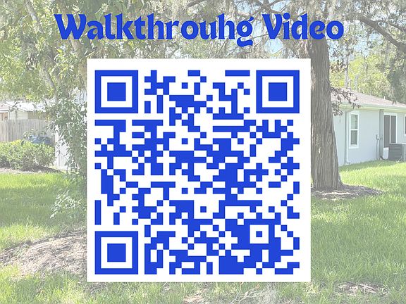 Scan the QR Code to view walk through of the house from your mobile device.