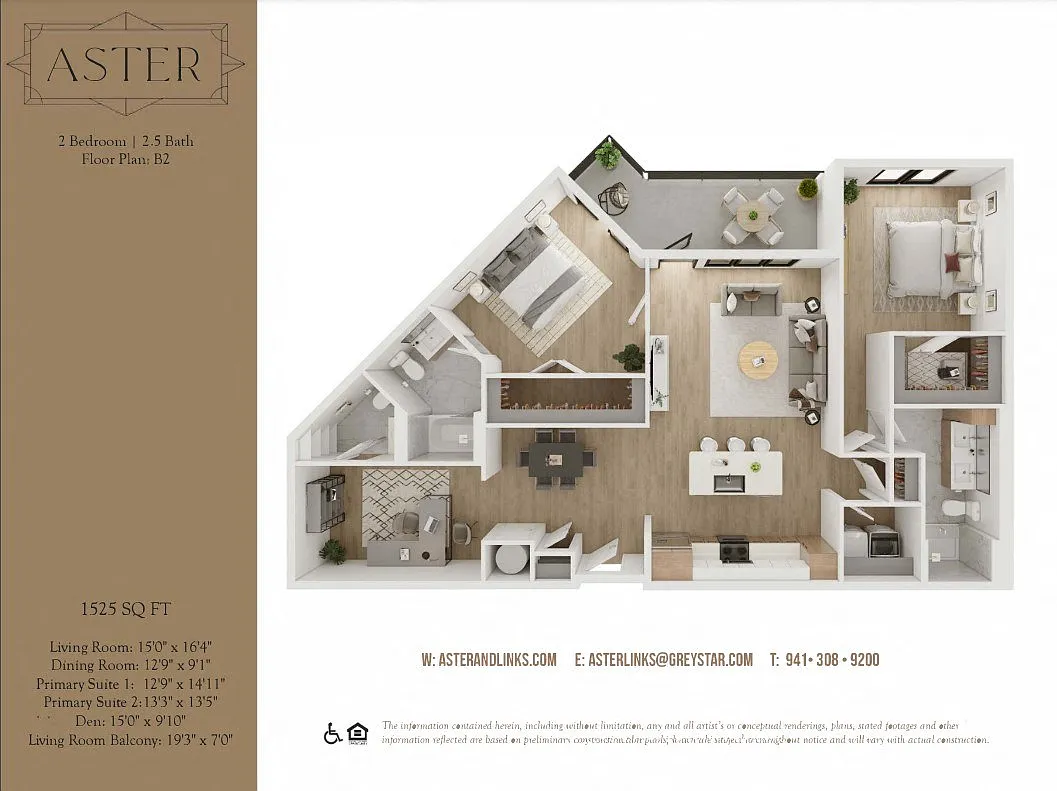 Floor plan Aster B2