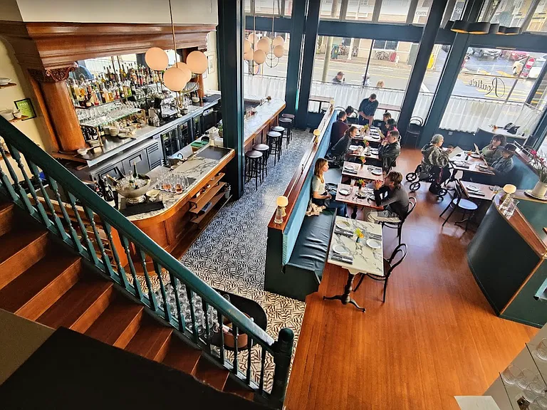 2 blocks away: Routier, upscale bar and modern french cuisine.