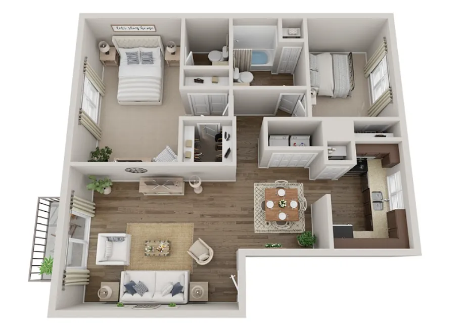 Floor plan B1