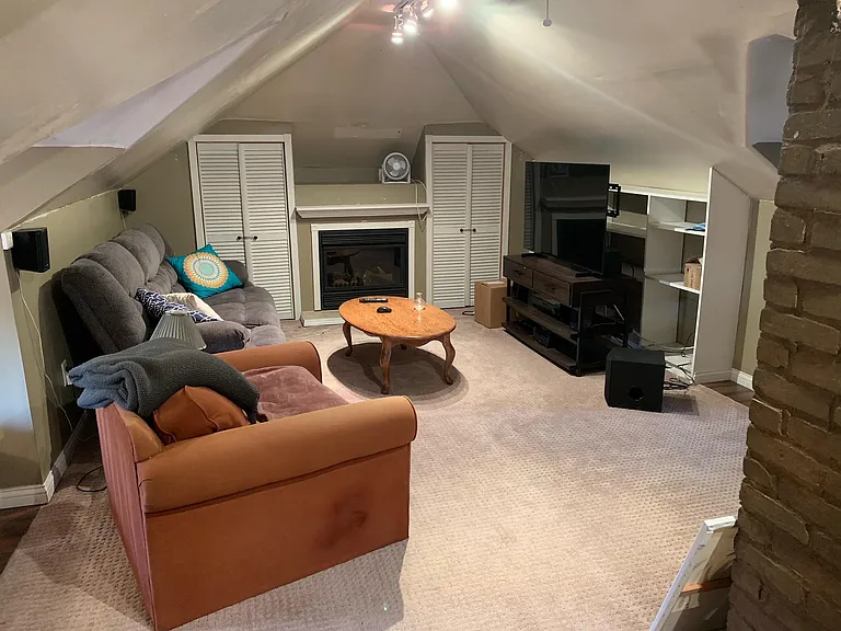 TV room, upper level