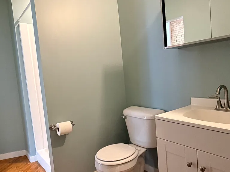 Bathroom (Photos of similar unit with same floor plan. Unit 211 will have higher exposed beam ceilings. Colors, finishes, and fixtures may vary)
