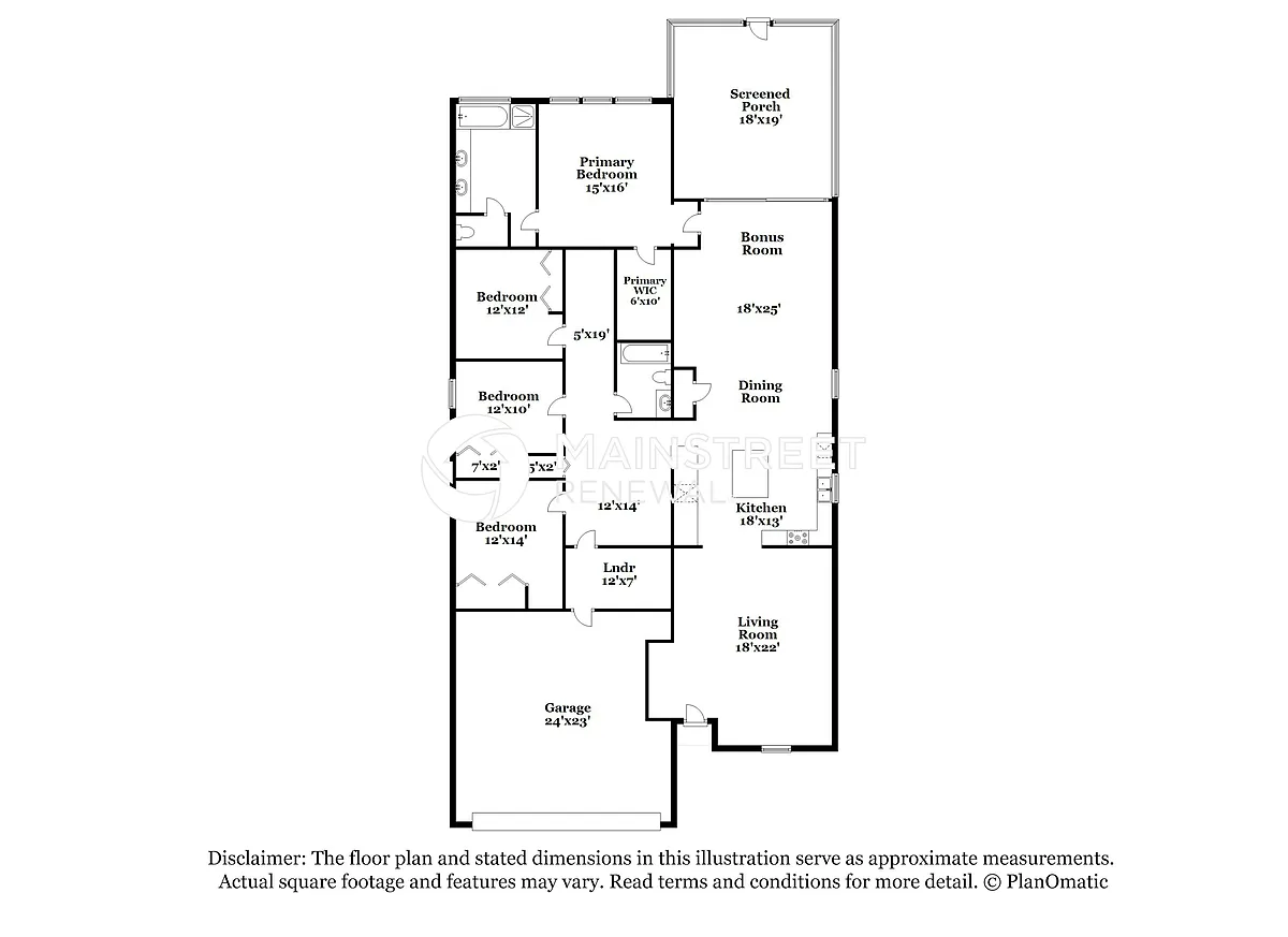 Floor Plan - 1496 Dittmer Cir SE
