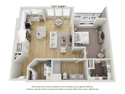 Floor plan A5A - Quartz Alt