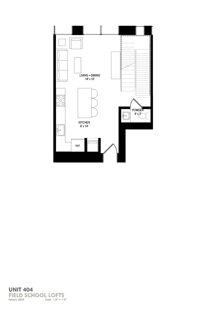 Floor plan 404