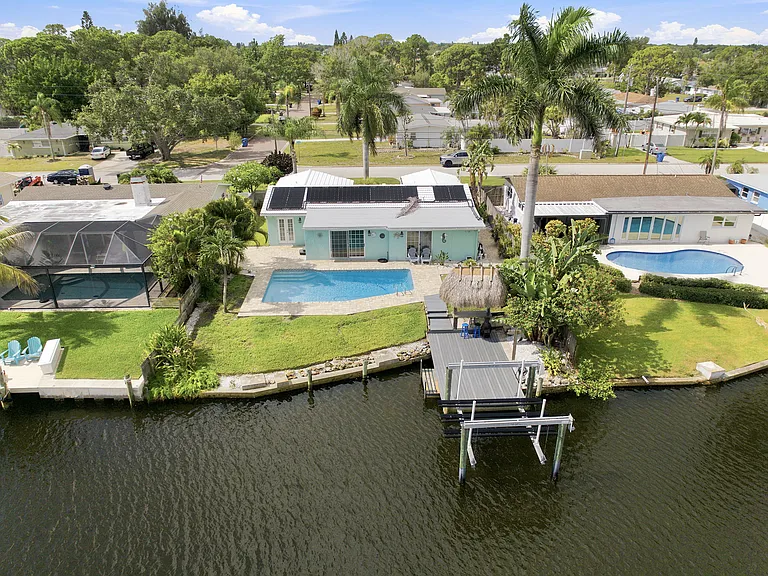 Aerial View of Back yard