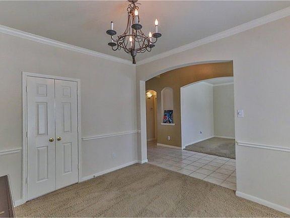 Corner shot of Dining room.