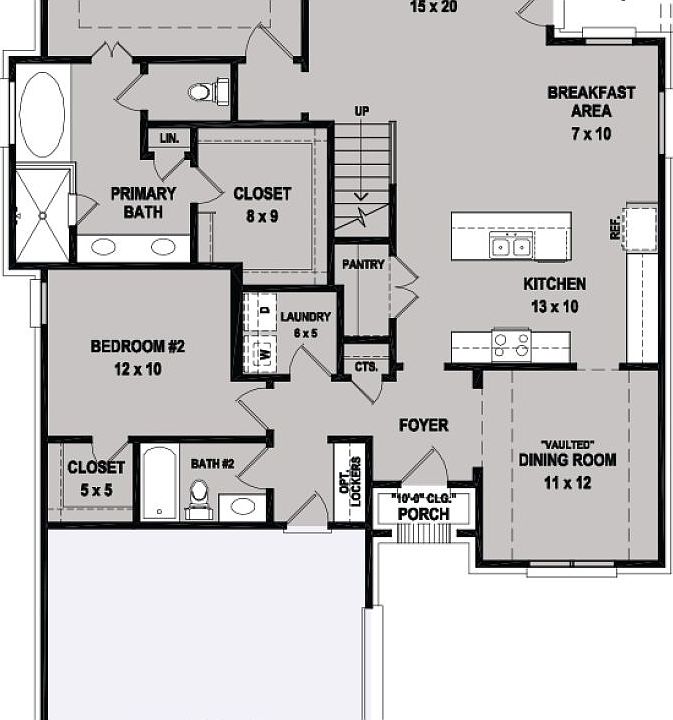 Steinbeck Floorplan First Floor