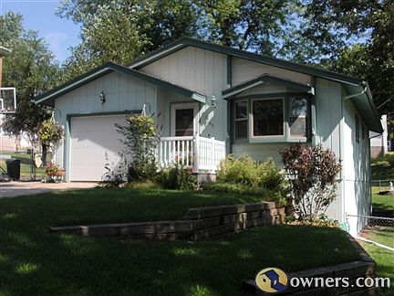 Tiered front yard with sprinkler system