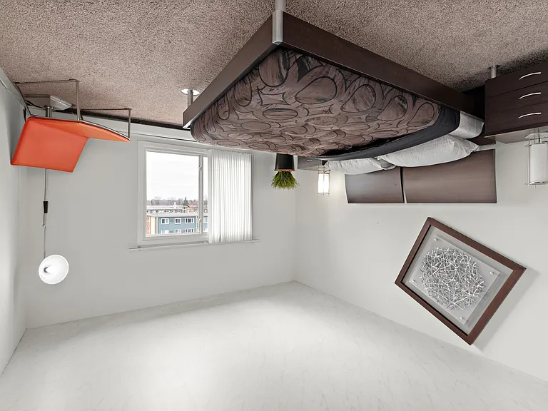 Come See Our Upside Down Bedroom!
