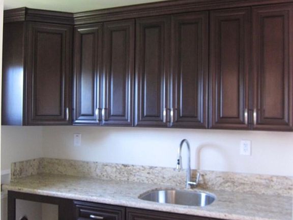 Inside of the spacious laundry room