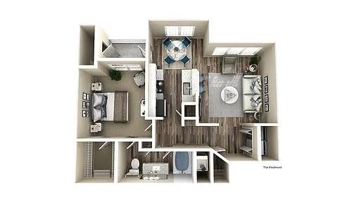 Floor plan The Piedmont