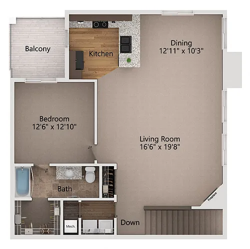 Floor plan Birch
