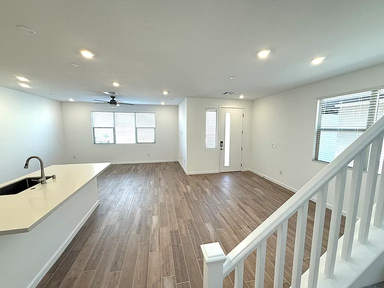 Living Room and Dining Room