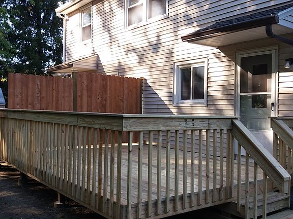 private spacious deck