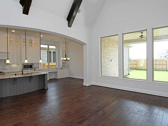 Family Room and Kitchen
