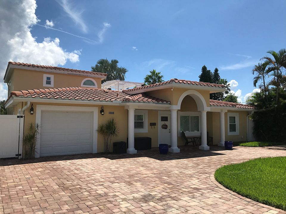 Large Paved driveway 